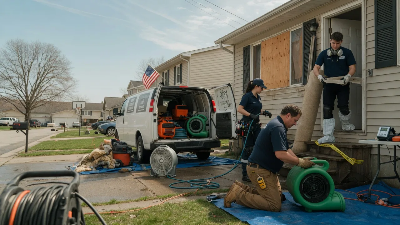 Water Damage Restoration in Tupelo, MS near me